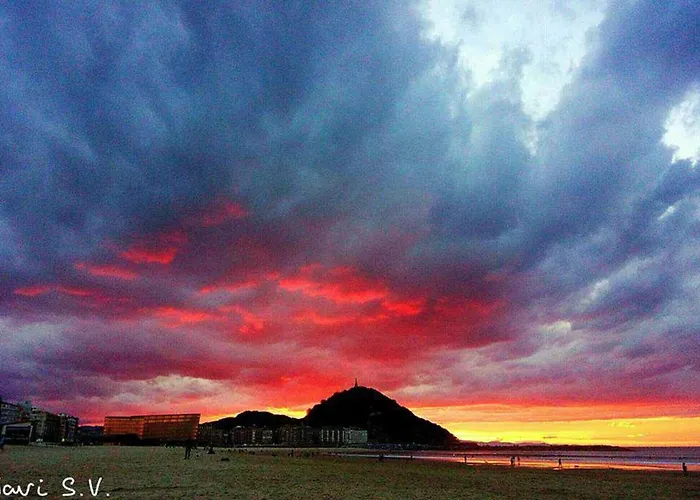 Lägenhet Gros Zurriola Wifi Terrace Parking 20e Night *